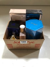 BOX OF ASSORTED FRAGRANCES TO INCLUDE REVOLUTION EAU DE TOILETTE SET100ML (DELIVERY ONLY)