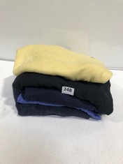 5 X ASSORTED RALPH LAUREN CLOTHING TO INCLUDE BLACK SWEATER SIZE XL (DELIVERY ONLY)