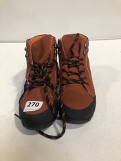 JOSEF SEIBEL WATERPROOF BOOTS BROWN SIZE 36 (DELIVERY ONLY)