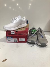 2 X ASSORTED SKECHERS TRAINERS TO INCLUDE GO WALK JOY WHITE SIZE 6 (DELIVERY ONLY)