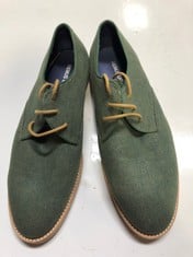 REMUS UOMO SHOES GREENY BLUE LACE UPS SIZE 42 (DELIVERY ONLY)