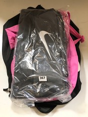 3 X ASSORTED NIKE BAGS TO INCLUDE PINK BACKPACK (DELIVERY ONLY)
