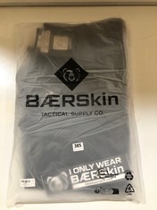 BAERSKIN SOFT SHELL JACKET BLACK SIZE XL (DELIVERY ONLY)