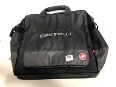 CASTELLI DUFFLE BAG BLACK (DELIVERY ONLY)