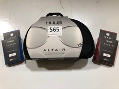 HUUB ALTAIR ONE GOGGLE THREE LIGHTS SWIMMING GOGGLES BLACK TO INCLUDE 2 X HUUB ALTAIR -1.5 LEFT & RIGHT LENS (DELIVERY ONLY)