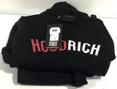 HOODRICH CHILDREN'S ENHANCE CREW TRACKSUIT BLACK/RED SIZE 10-12YRS TOTAL RRP- £140 (DELIVERY ONLY)