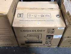 COOKOLOGY TABLE TOP DISHWASHER - MODEL NO: CTTD6WH - RRP £199