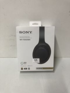 SONY WH-1000XM4 WIRELESS NOISE CANCELLING STEREO HEADPHONES (BOXED) - RRP.£199