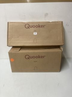 QUOOKER PRO3 FLEX CHROME TANK (BOXED) & QUOOKER FLEX CHROME TAP (BOXED)