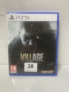 PLAYSTATION 5 RESIDENT EVIL VILLAGE CONSOLE GAME (18+ ID REQUIRED)