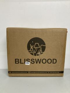 BLISSWOOD GLOSS 2 CHEST OF DRAWERS (WHITE)