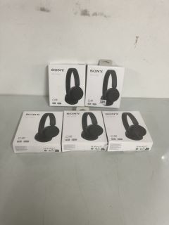 5 X SONY WH-CH520