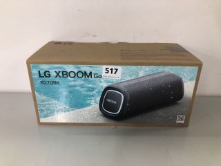 LG XBOOM GO PORTABLE BLUETOOTH SPEAKER MODEL: XG7QBK - RRP. £99