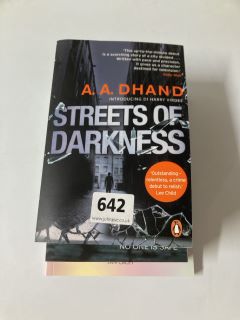 3 X ASSORTED BOOKS INC. STREET OF DARKNESS A.A DHAND