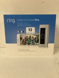 RING VIDEO DOORBELL PRO WIRED VIDEO DOORBELL - RRP £159
