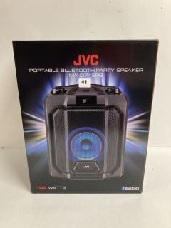 JVC PORTABLE BLUETOOTH PARTY SPEAKER - MODEL MX-D719PB - RRP £99