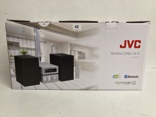 JVC WIRELESS DAB+HI-FI BLUETOOTH SPEAKER SYSTEM - MODEL UX-D752 - RRP £169