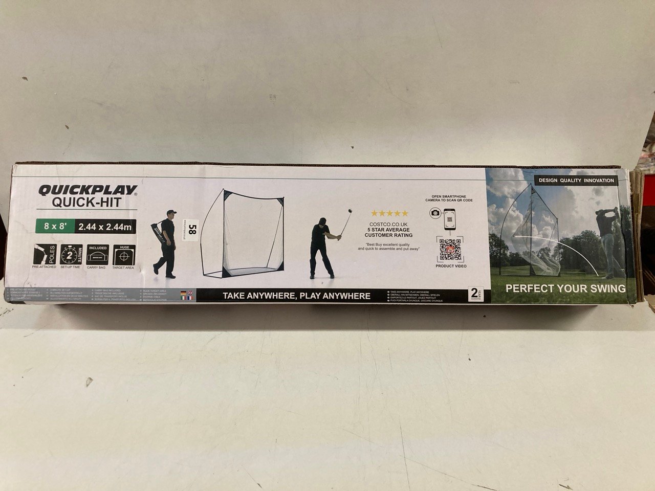 John Pye Auctions QUICKPLAY QUICKHIT GOLF PRACTICE NET