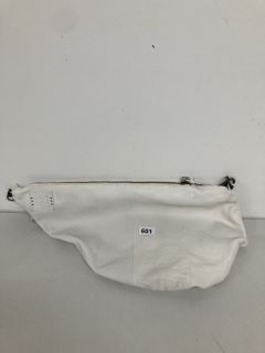 WOMEN'S DESIGNER BAG IN WHITE LEATHER