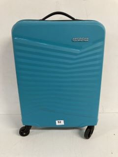 AMERICAN TOURISTER HAND LUGGAGE SUITCASE IN BLUE