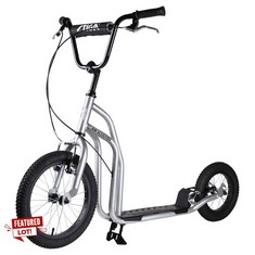 STIGA AIR 16, UNISEX YOUTH KICKSCOOTER, SILVER, ONE SIZE.