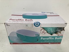 PROFESSIONAL PARAFFIN HEATING BATH FOR HANDS AND FEET. THERMOTHERAPY, MUSCULAR PAIN, ARTHRITIS, ARTHROSIS, AESTHETIC USE AND MOISTURIZES THE SKIN. RAPID HEATING 40 MIN. CAPACITY 5 L. BE108 (GREEN).