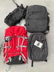 4 X BACKPACKS VARIOUS MODELS AND SIZES INCLUDING LENOVO .