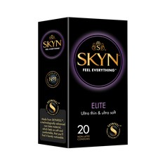 7 X SKYN ELITE 20 MALE CONDOMS, ULTRA-THIN, ULTRA-SOFT, 200018 EXPIRY DATE 04/2028 ADULTS ONLY.