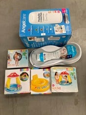 6 X ASSORTED BABY ITEMS INCLUDING ANGELCARE NAPPY BIN.