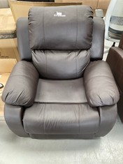 MASSAGE CHAIR NALUI BLACK COLOUR ( DOES NOT CONTAIN CONTROLS AND LOOSE ARMREST ).