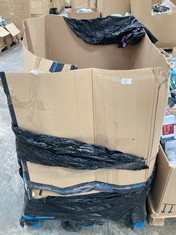 PALLET OF CLOTHES IN VARIOUS MODELS AND SIZES INCLUDING WOMEN AND MEN.
