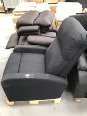 2 X ARMCHAIRS INCLUDING ELECTRIC G-ARMCHAIR WITH MASSAGE (BROKEN).