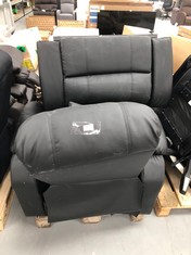 2 X ARMCHAIRS INCLUDING ELECTRIC MASSAGE CHAIR (BROKEN).