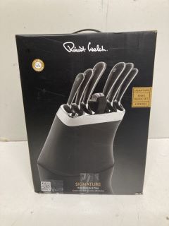 ROBERT WELCH SIGNATURE KNIFE BLOCK 6 PIECE (18+ ID MAY BE REQUIRED)