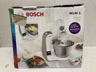 BOSCH MUM 5 SERIE 4 MIXER WITH BUILT IN SCALE