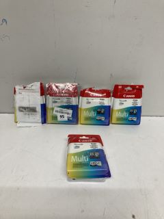 QTY OF CANON PRINTER INK
