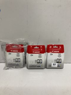 QTY OF CANON PRINTER INK