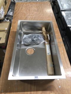 1.0 LARGE STAINLESS STEEL BOWL SINK