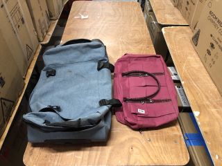 2 X ASSORTED ITEMS INC SMALL TRAVEL SUITCASE