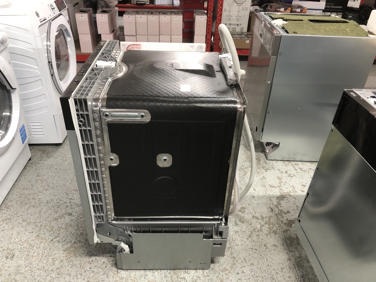 John Pye Auctions NEFF INTEGRATED DISHWASHER MODEL S513K60X1G/28