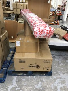 PALLET OF ASSORTED ITEMS INC. LAVANER PRO AIR HEATER
