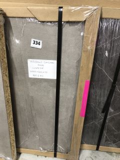 INDUSTRIAL CONCRETE MATT WORKTOP (APPROXIMATELY : 4000 X 602 X 22) - RRP.£810 (COLLECTION ONLY)