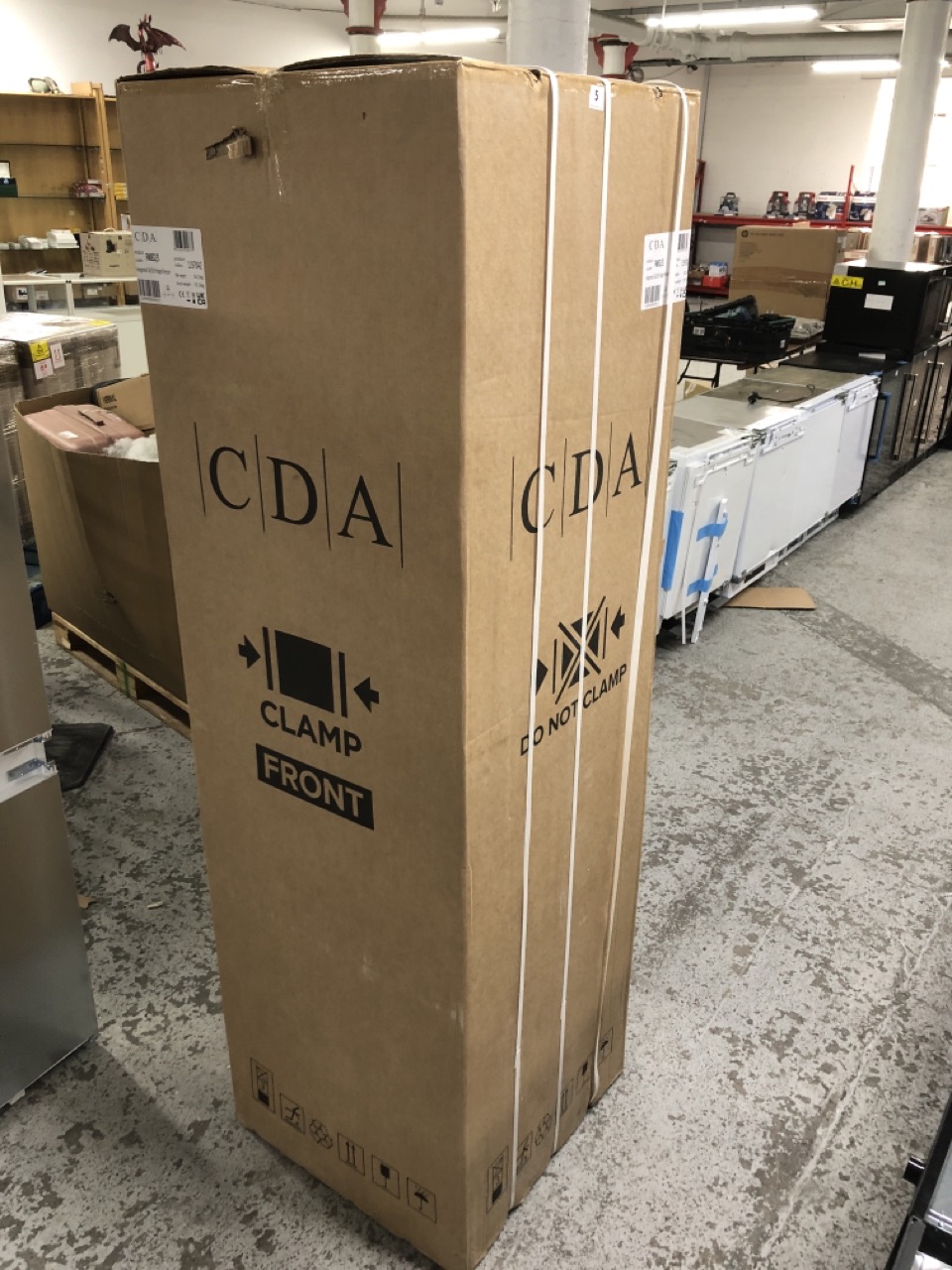 John Pye Auctions CDA INTEGRATED FRIDGE FREEZER MODEL FW852/3 (RRP