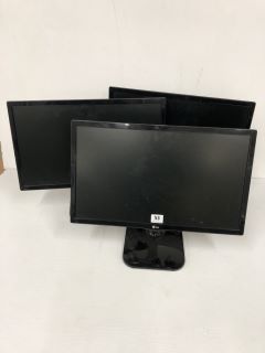 3 X ASSORTED UNTESTED PC MONITORS