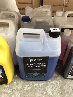CONSUMABLES TO INCLUDE JENNYCHEM SCREEN WASH (COLLECTION FROM SITE ONLY)