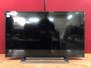 TOSHIBA 43" SMART 4K HDR LED TV MODEL 43LK3C63DB (WITH STAND,NO REMOTE,SCREEN FAULT,SCRATCH ON CASE,NO BOX)