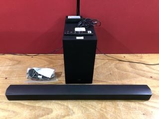SAMSUNG SOUNDBAR + SUBWOOFER MODEL HW-B530 (WITH POWER CABLE + WITH REMOTE)