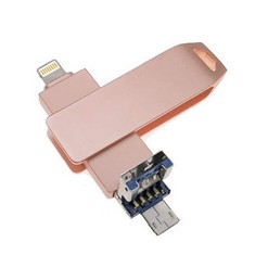 36 X 3-IN-1 PEN DRIVE, UNISEX-ADULT, PINK, 64G - LOCATION 7A.