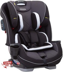 GRACO SLIMFIT LX - CAR SEAT WITH ISOCATCH CONNECTORS, BLACK - LOCATION 1A.