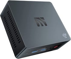 KUYIA MINI DESKTOP COMPUTER, MINI PC WINDOWS 10 8GB RAM 256GB SSD INTEL CELERON J4205 SUPPORT 2.4G/5G WIFI,GIGABIT ETHERNET,HDMI,USB 3.0,BT4.0 AUTO POWER ON,SILVER GREY. - LOCATION 27A.